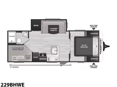 Consignment 2024 Keystone RV Passport SL Series 229BHWE — photo 2