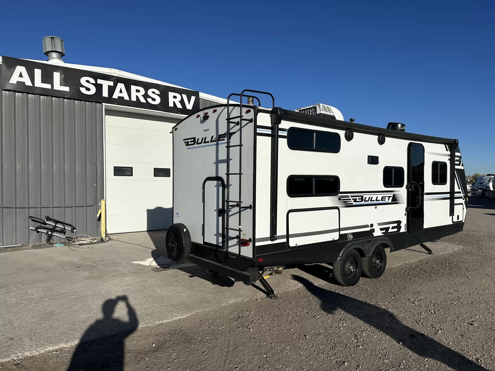 2025 Keystone Bullet 2290BH Travel Trailer exterior view 2 at All Star Rv in Littleton, CO