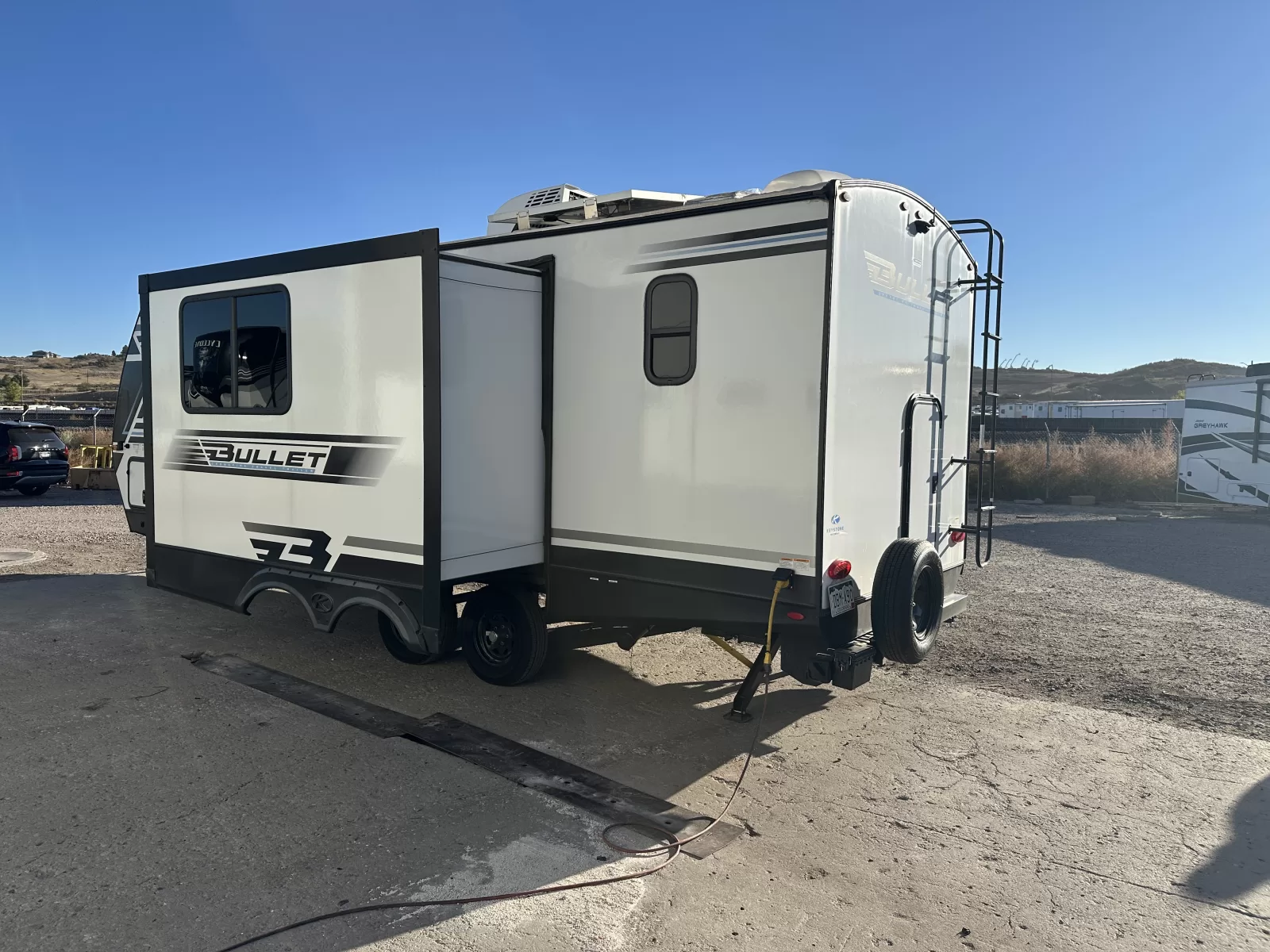 2025 Keystone Bullet 2290BH Travel Trailer exterior view 4 at All Star Rv in Littleton, CO